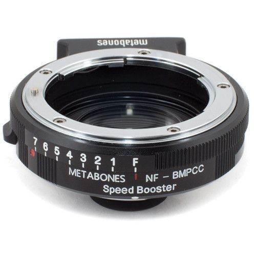 Metabones Nikon G Lens to Blackmagic Pocket Cinema Camera Speed Booster (MB_SPNFG-BMPCC-BM1) 1000499 фото