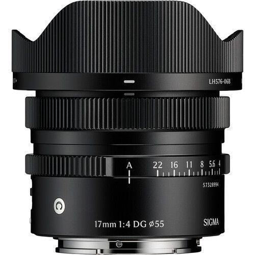 Об'єктив Sigma 17mm f/4 DG Contemporary Lens (Sony E) (Black) (41B965) 1001874 фото