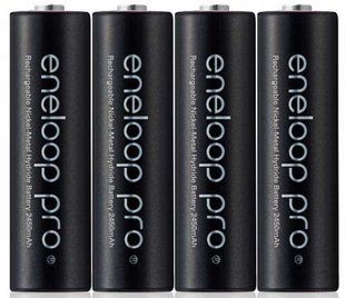 Аккумуляторы Panasonic Eneloop Pro AA 2500 mAh 4 шт. Оригинал 1000734 фото
