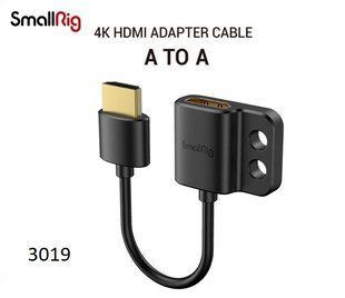 Кабель SmallRig Ultra Slim 4K HDMI Adapter Cable (A to A) 3019 (3019) 10004823 фото