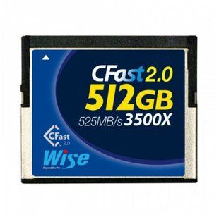 Карта пам'яті Wise CFast 2.0 Card 3400X blue 512 GB 1000815 фото