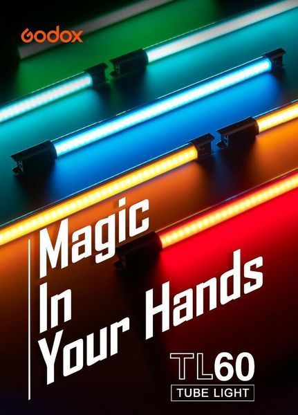 Набір LED трубок Godox Tube TL60-B Light Two-Light Kit RGB (TL60 TWO LIGHT KIT) 10003716 фото