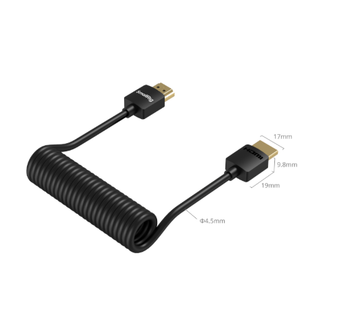 Кабель SmallRig 4963 Coiled HDMI to HDMI (A to A) (4963) 1002216 фото