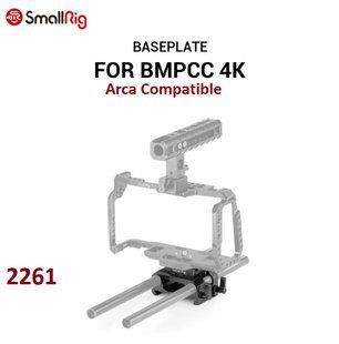 Аксесcуар SmallRig Baseplate for BMPCC 4K (Arca Compatible) (2261) (DBC2261) 10001510 фото