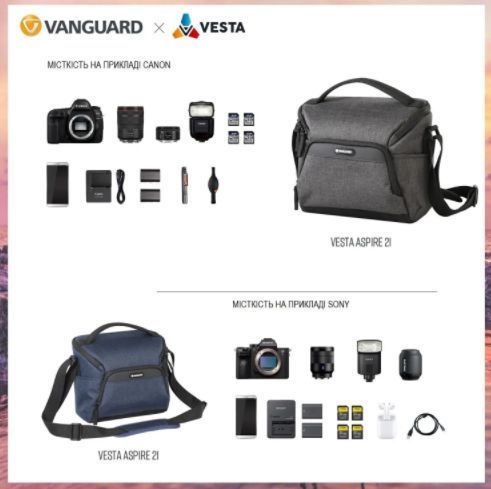 Сумка Vanguard Vesta Aspire 21 Navy (Vesta Aspire 21 NV) (DAS301104) 10004529 фото