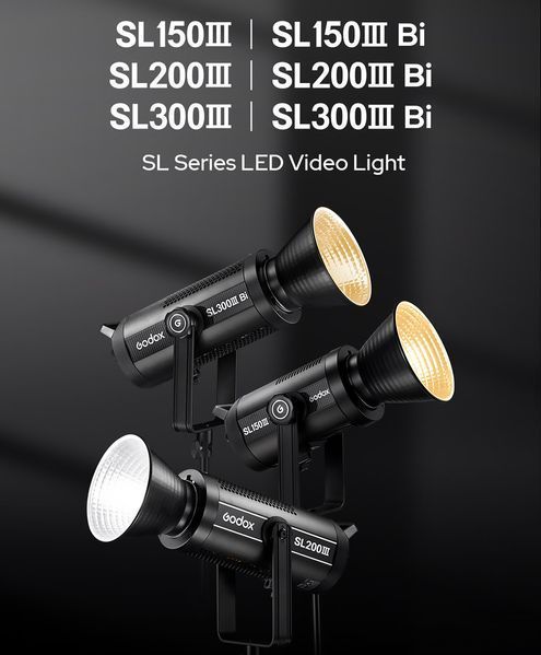 Свет Godox SL200III Daylight LED Video Light (SL200III) 10006576 фото