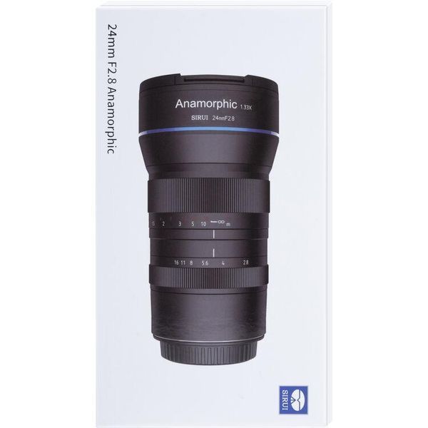 Анаморфний об&rsquo;єктив Sirui 24m f/2.8 Anamorphic 1.33x Lens (Z Mount) (SR24Z) 10005185 фото