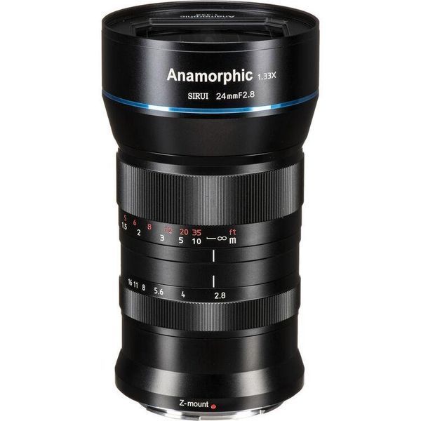 Анаморфний об&rsquo;єктив Sirui 24m f/2.8 Anamorphic 1.33x Lens (Z Mount) (SR24Z) 10005185 фото
