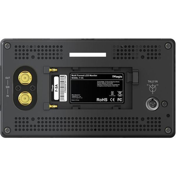 Накамерний монітор TVLogic F-5A 5.5" IPS On-Camera Monitor with L-Series Type Plate (F-5A) 10001528 фото