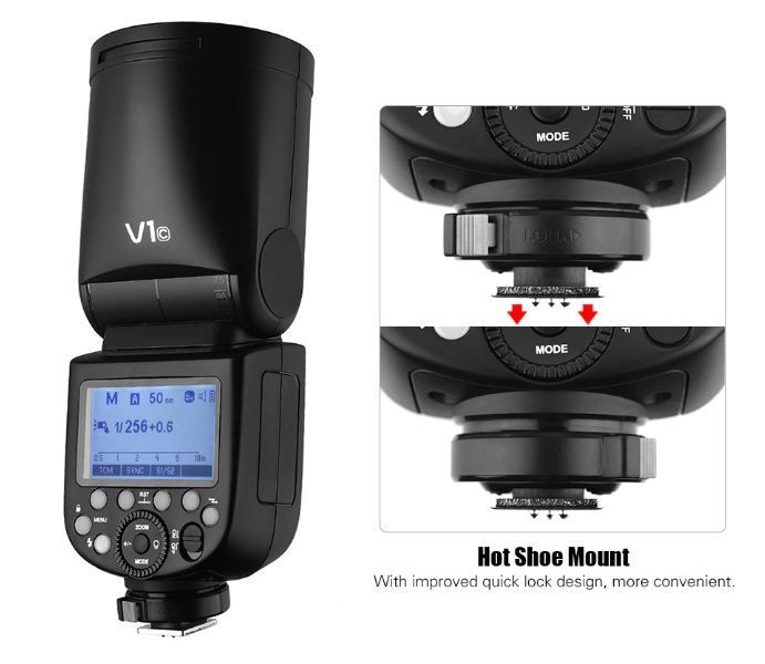 Спалах Godox V1-N Li-ion для Nikon (V1-N) 10001494 фото