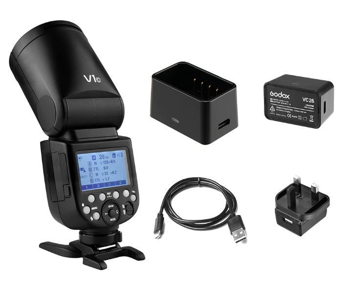 Спалах Godox V1-N Li-ion для Nikon (V1-N) 10001494 фото