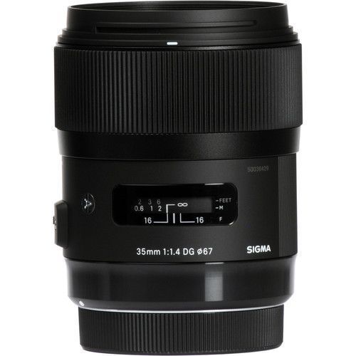 Об'єктив Sigma 35mm f1.4 DG HSM Art Lens for Sony DSLR Cameras (340205) 10001173 фото