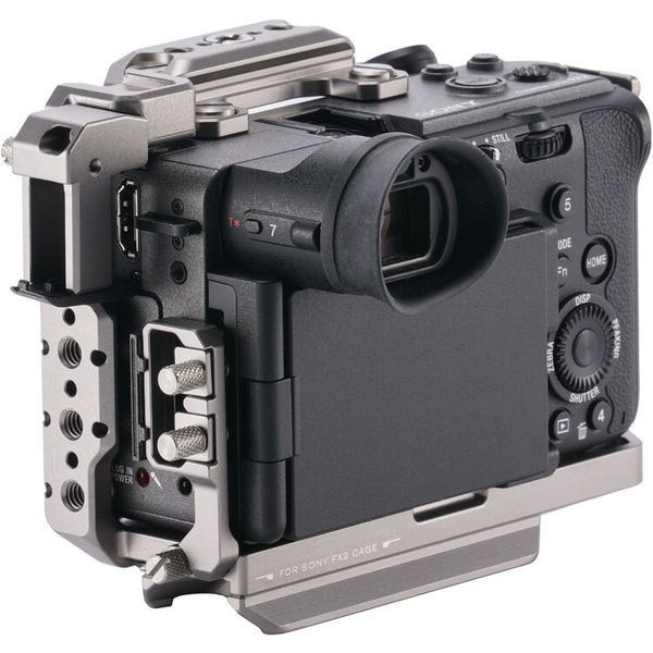 Клітка Tilta Full Camera Cage для Sony FX2 (Titanium Gray) (TA-T88-FCC-TG) 1001044 фото