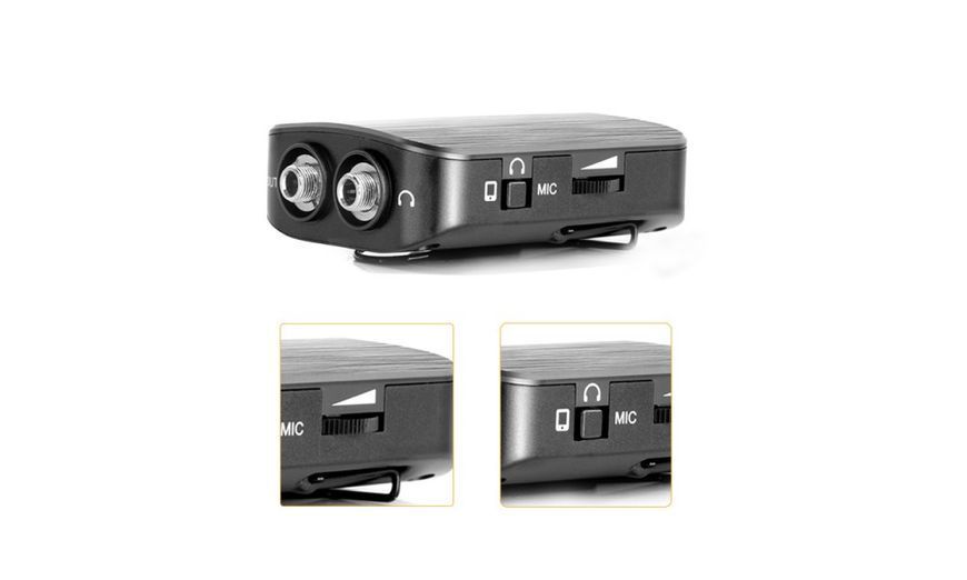 Микрофон COMICA Audio DUAL.LAV D03 STC Dual Omnidirectional Lavalier Microphones with Monitoring for USB 10001571 фото