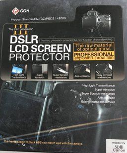 Захисний екран GGS LCD Screen Protector detachable (III) Canon EOS 5D Mark III 10004689 фото