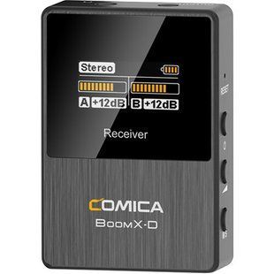 Цифровий бездротовий передавач Comica Audio BoomX-D RX Dual-Channel Digital Wireless (BOOMX-D RX) 10003225 фото