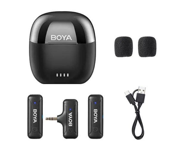Мікрофон Boya BY-WM3T-U2 charging case (BY-WM3T-U2) (197025) 10007207 фото