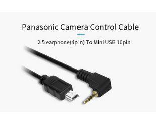 Кабель PORTKEYS Panasonic Control Cable for BM5 - BM5 II - LH5T - LH5 HDR (Panasonic Control Cable) (80cm) 10003017 фото