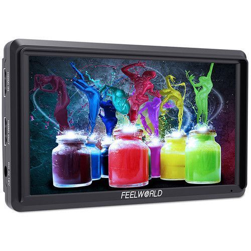 Накамерний монітор FeelWorld FW568 5.5" Full HD HDMI On-Camera Monitor with 4K Support for Gimbals (FW568) 10001641 фото