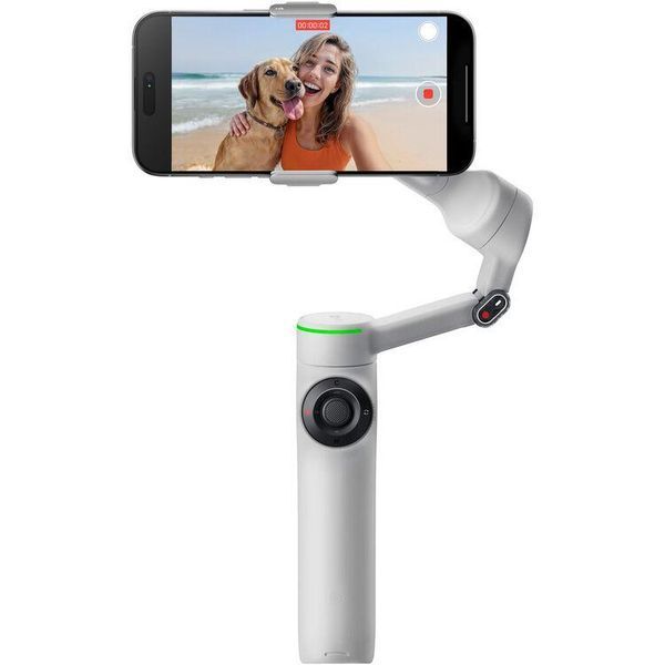 Стабілізатор Insta360 Flow 2 Pro Smartphone Gimbal Stabilizer (Gray) (CINSABQB_FLOW203) 10007598 фото