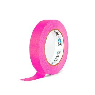 Флуоресцентна клейка стрічка Le Mark PRO-GAFFER&trade; TAPE FLUORESCENT 24MM X 25YDS PINK (PROGAFF24NPK) 10003383 фото