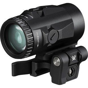 Магнифер Vortex Micro 3x Magnifier V3XM с откидным креплением на планку Пикатинни (V3XM) 10005404 фото