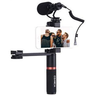 Мікрофон Comica Audio CVM-VM10-K4 Camera-Mount Shotgun Microphone with Grip Handle and Accessory 10003269 фото
