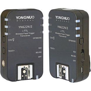 Радиосинхронизатор Yongnuo YN-622N II Nikon I-TTL (2шт) (YN622N II) 1000742 фото