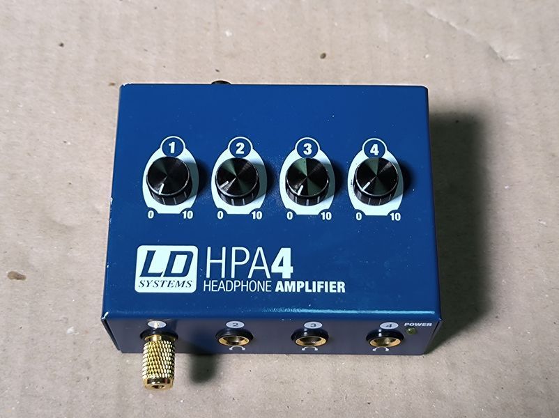 Підсилювач для навушників LD Systems HPA4, 4-канальний (вживаний) 1001914 фото