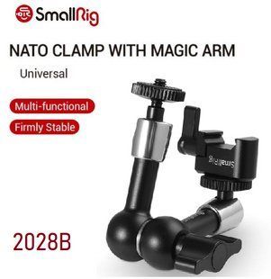 Аксесуар SmallRig NATO Clamp with Magic Arm 2028 (2028B) 10003885 фото