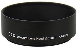 Бленда JJC LN-62S (&Oslash;62mm Standard Lens Hood) Metal (LN-62S) (10278) 10004986 фото