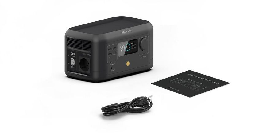 Зарядная станция EcoFlow RIVER mini (Wireless) (210 Вт&middot;ч) (RIVERMINIWIRELES) 10006005 фото
