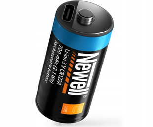 Акумулятор Newell USB-C CR123A Recheargable Battery - 700 mAh (NL4206) 1001606 фото