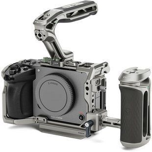 Клетка Tilta Camera Cage Base Kit для Sony FX5 (Titanium Gray) (TA-T108-A-TG) 1002402 фото