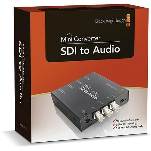 Конвертер Blackmagic Design Mini SDI to Audio (CONVMCSAUD) 1000648 фото
