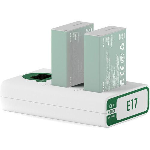 Аккумулятор Tilta LP-E17 Kit with 2 Batteries and 2-Bay USB Charger (Forest Green) (TBC-E17-A-FG) 1002063 фото