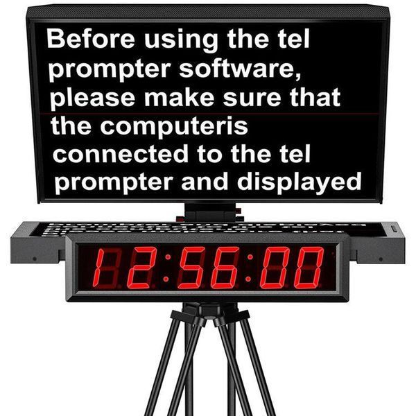 Телесуфлер Desview DT20-MS Dual-Screen HDMI/3G-SDI Teleprompter with 20" High-Bright Monitors (DT20-MS) 10007375 фото