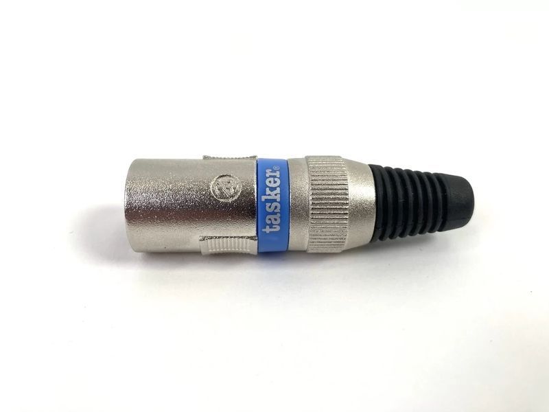 Разъем Tasker SPM3XLR M XLR 3 Pin Male connector (23322) (SPM3XLR M) 10006835 фото
