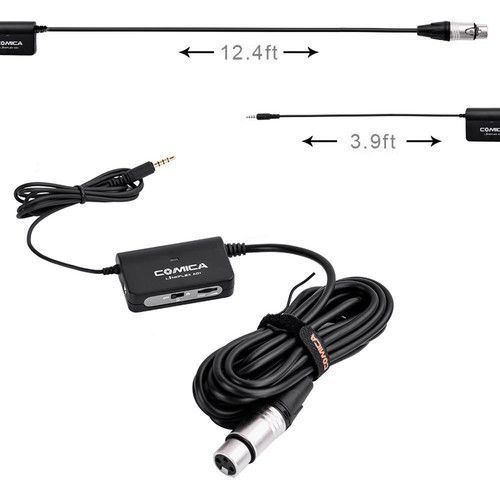Аудио-адаптер Comica Audio Linkflex AD1 XLR-3.5mm Preamp Audio Adapter for Smartphone and Camera(LinkFlex AD1) 10003290 фото