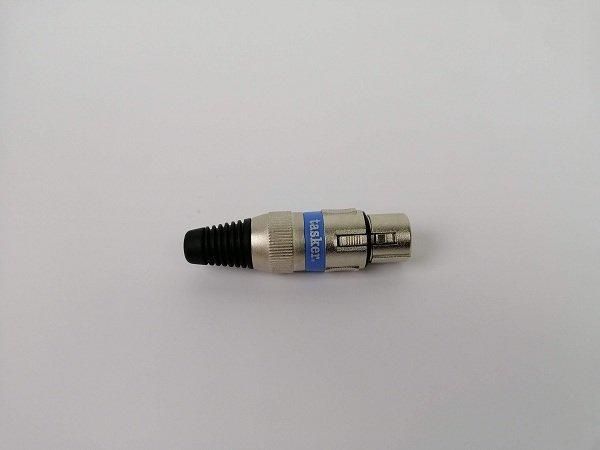 Разъем Tasker SPF3XLR M XLR 3 Pin Male connector (23323) (SPF3XLR M) 10006836 фото