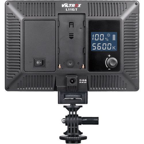 Накамерне світло Viltrox L116T On-Camera Bi-Color LED Light з LCD Display (L-116T) 1002097 фото