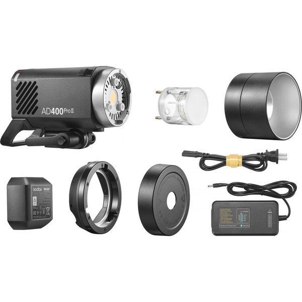 Студийная вспышка Godox AD400Pro II All-in-One Outdoor Flash (AD400PROII) 1001020 фото