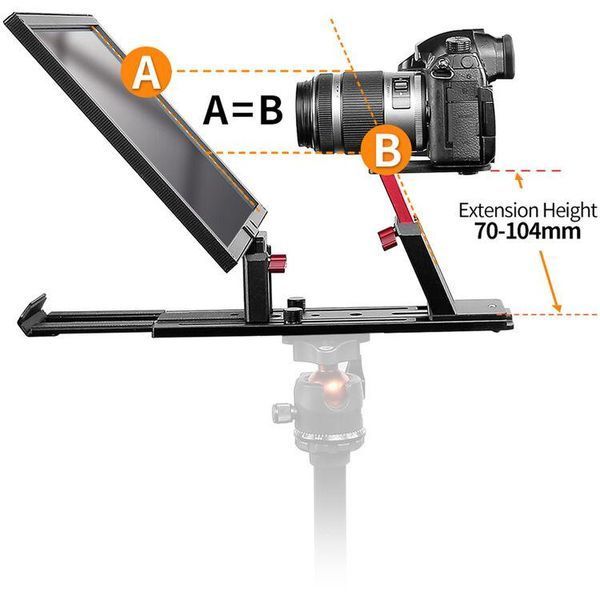 Телесуфлер Bestview (Desview) T12S 12.9" Portable Teleprompter для Smartphone/Tablets (T12S) 10006758 фото