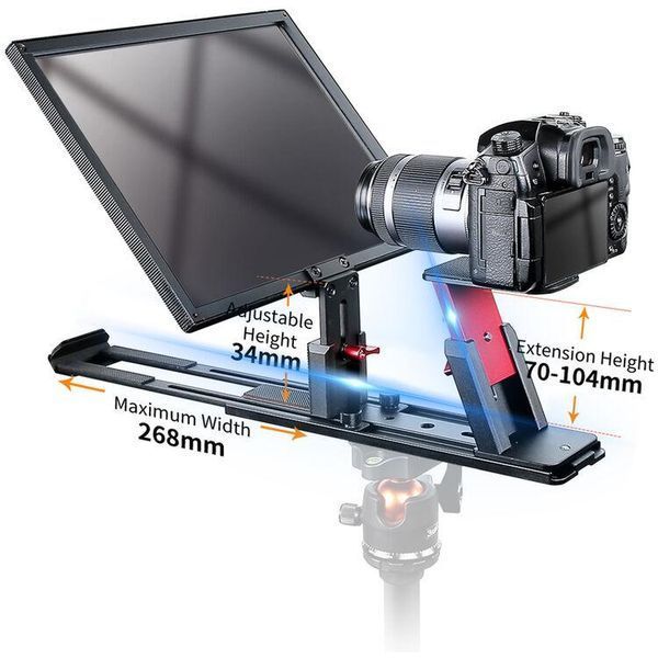 Телесуфлер Bestview (Desview) T12S 12.9" Portable Teleprompter для Smartphone/Tablets (T12S) 10006758 фото
