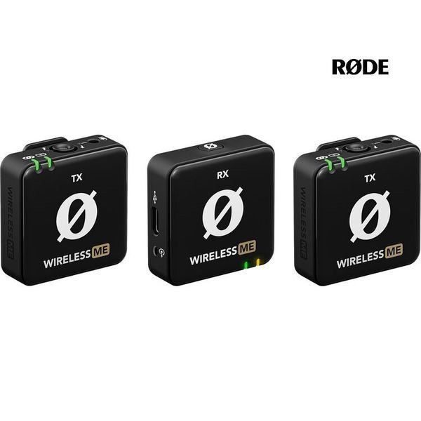 Мікрофонна система RODE Wireless ME Dual (Black) (WIMEDUAL) 10007301 фото