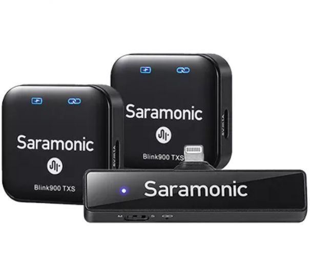 Радіосистема Saramonic Blink 900 S4 для 2 осіб, роз'єм Lightning (Blink900 S4) 10006716 фото