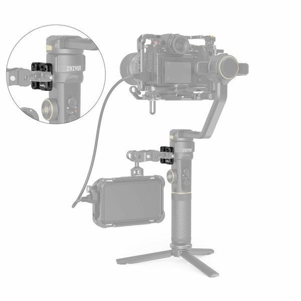 Аксесуар SmallRig Side Mounting Plate for ZHIYUN CRANE 2S Handheld Stabilizer 2995 (2995) 10004204 фото