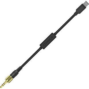 Кабель Comica Audio Locking 3.5mm TRS Male to USB Type-C Adapter Cable for Wireless (CVM-DL-SPX(UC) 10003301 фото
