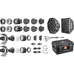 Світло Godox KNOWLED MS60R RGB LED Light (2-Light Kit) (набір із 2 шт + аксесуари) (MS60R 2K) 1001060 фото