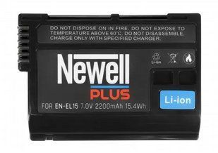 Аккумулятор NEWELL EN-EL15 PLUS для Nikon D600,610,7100,7200,750,810 (EN-EL15 PLUS) (EN-EL15+) 10001312 фото